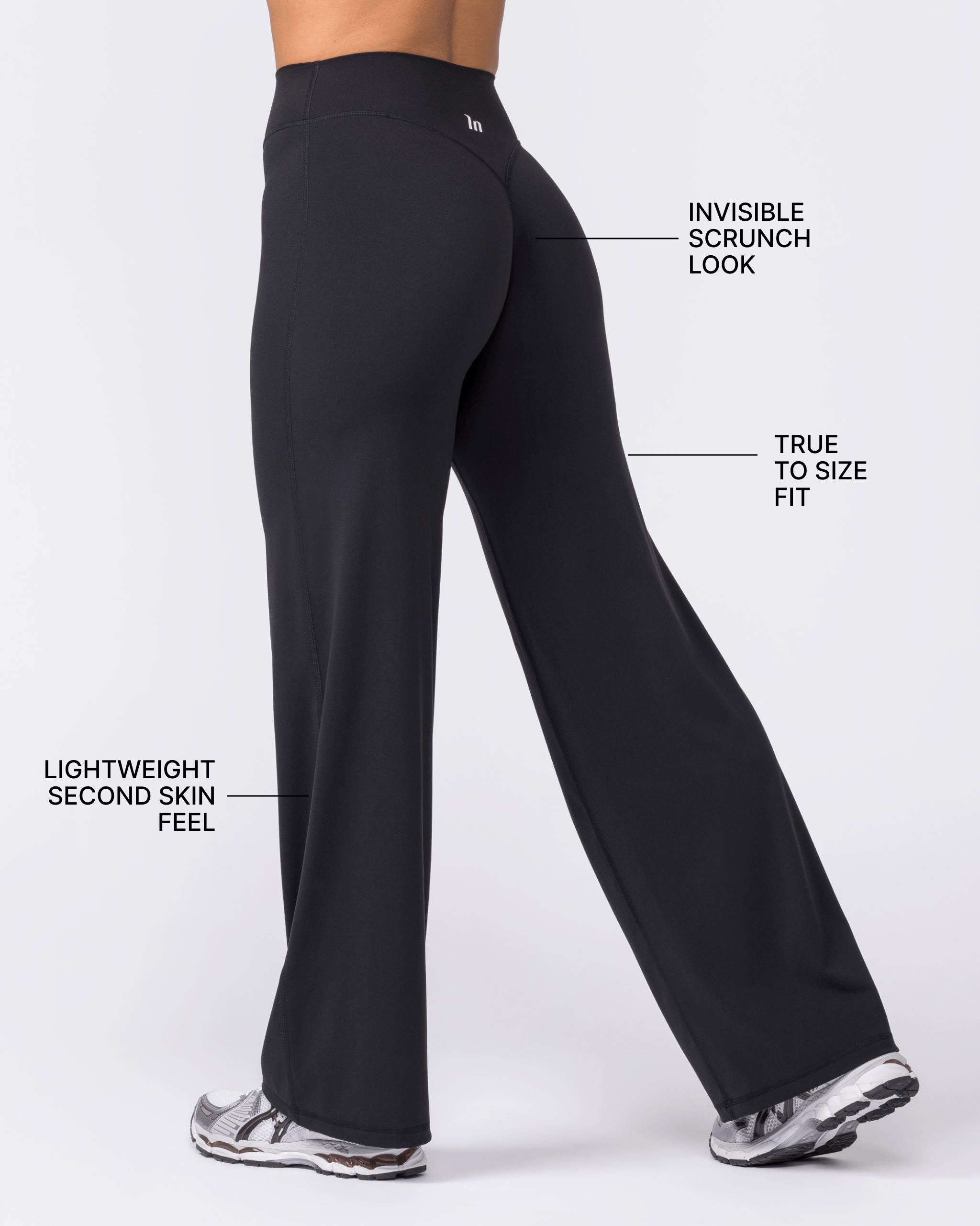 Muscle Nation Leggings Aura Straight Leg Leggings - Black