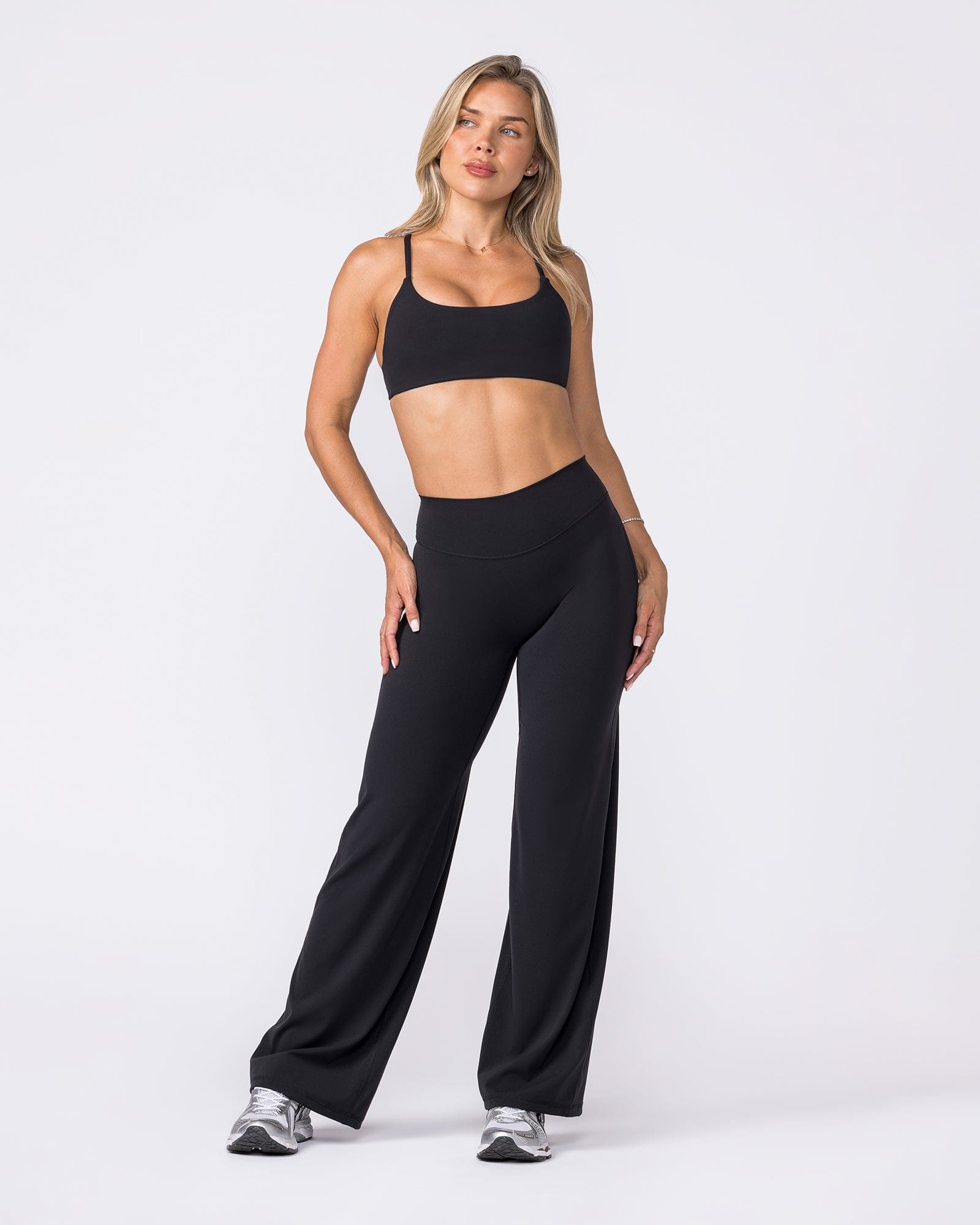 Muscle Nation Leggings Aura Straight Leg Leggings - Black