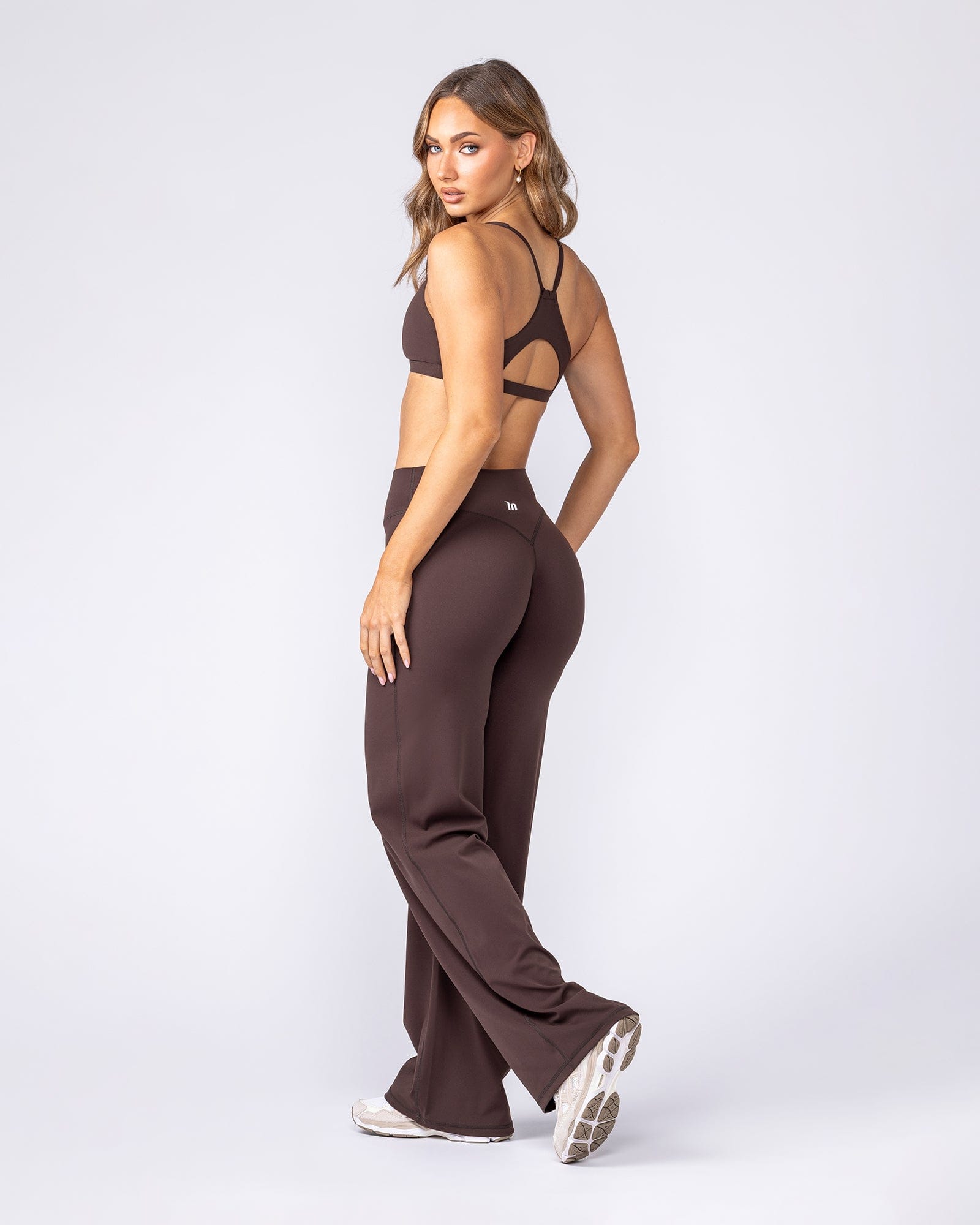 Muscle Nation Leggings Aura Straight Leg Leggings Tall - Cocoa