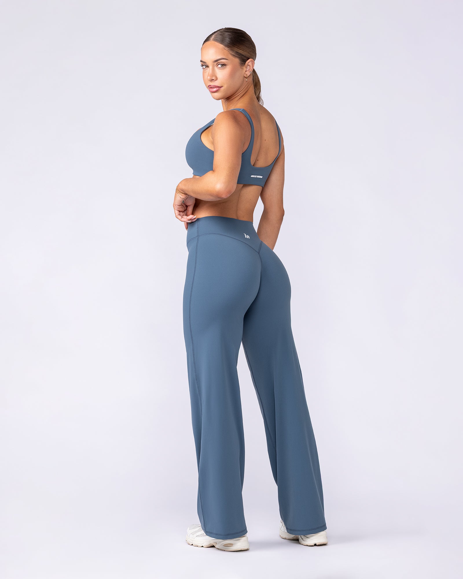 Muscle Nation Leggings Aura Straight Leg Leggings Tall - Sapphire