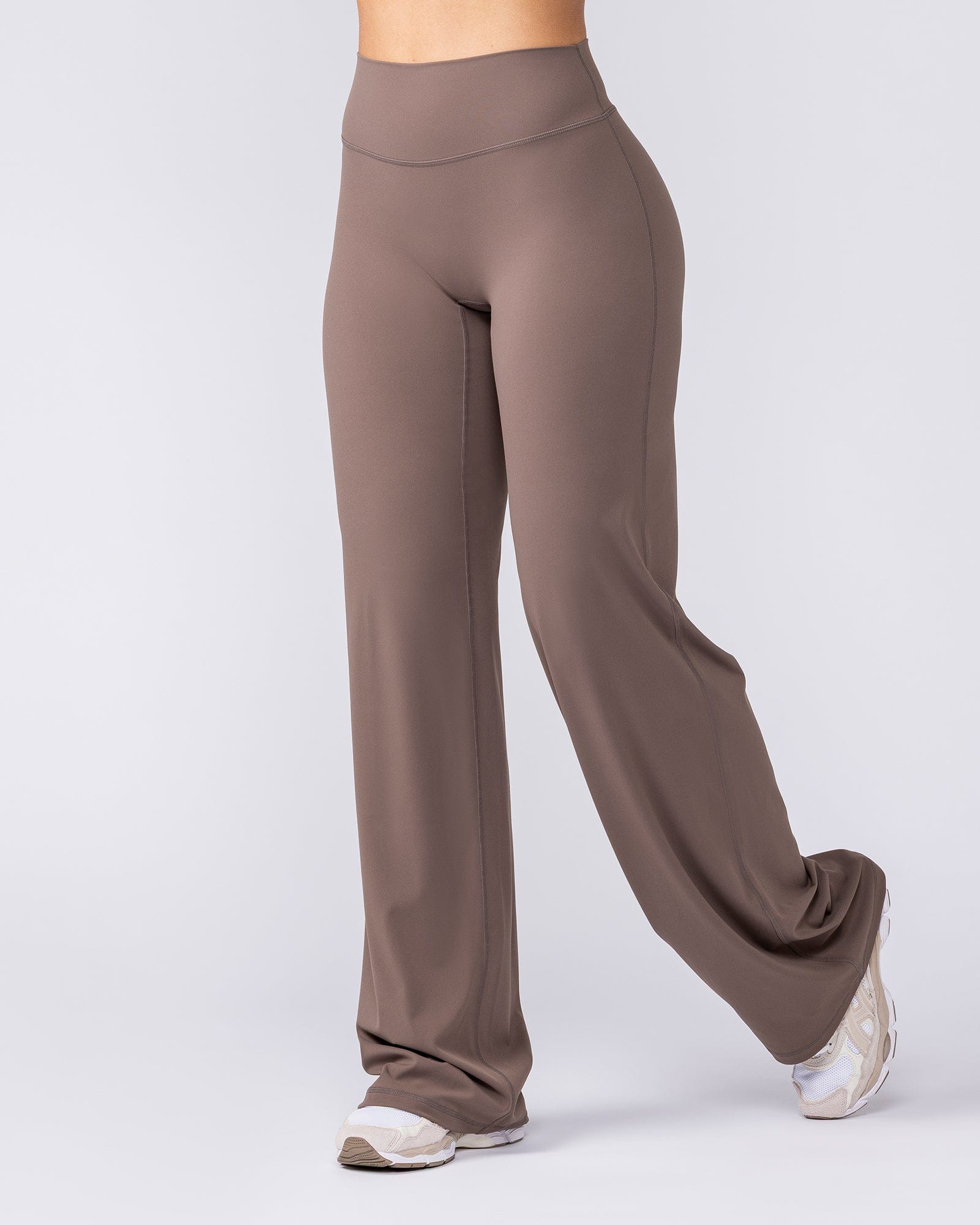 Muscle Nation Leggings Aura Straight Leg Leggings Tall - Taupe