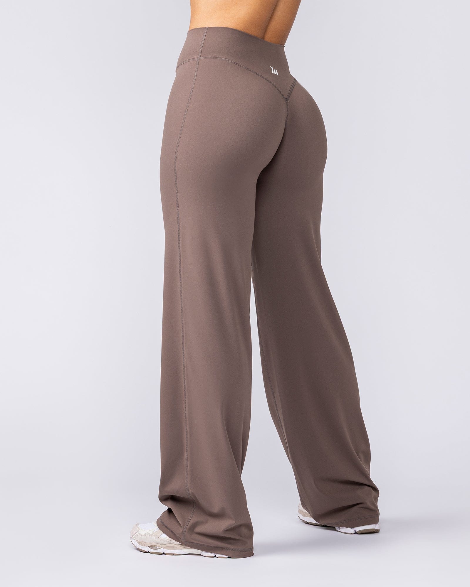 Muscle Nation Leggings Aura Straight Leg Leggings Tall - Taupe