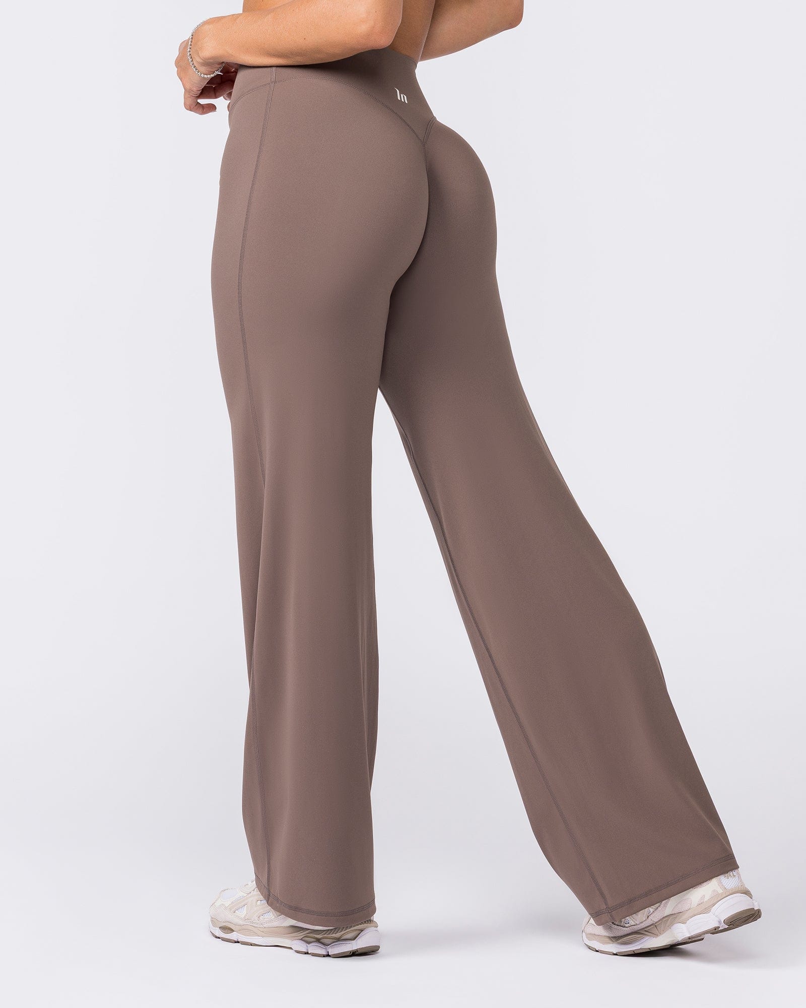 Muscle Nation Leggings Aura Straight Leg Leggings - Taupe