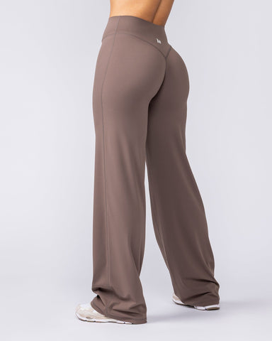 Muscle Nation Leggings Aura Straight Leg Leggings - Taupe
