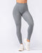 Muscle Nation Leggings Bare Seamless Ankle Length Leggings - Alloy Marl