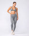 Muscle Nation Leggings Bare Seamless Ankle Length Leggings - Alloy Marl