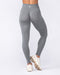Muscle Nation Leggings Bare Seamless Ankle Length Leggings - Alloy Marl