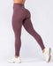 Muscle Nation Leggings Bare Seamless Ankle Length Leggings - Rocky Road Marl