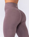 Muscle Nation Leggings Bare Seamless Ankle Length Leggings - Umber Marl