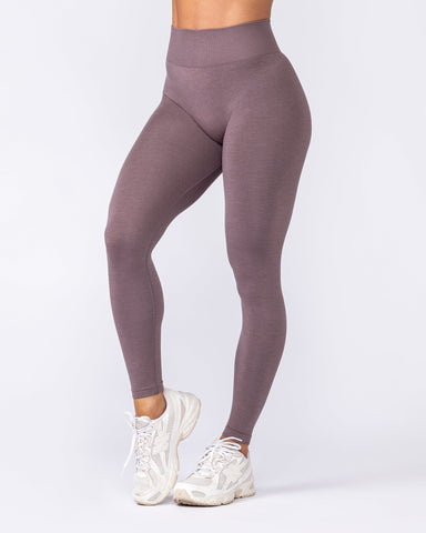 Muscle Nation Leggings Bare Seamless Ankle Length Leggings - Umber Marl