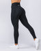 Muscle Nation Leggings Booty Shaper Pocket Ankle Length Leggings - Black