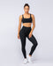 Muscle Nation Leggings Booty Shaper Pocket Ankle Length Leggings - Black