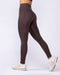 Muscle Nation Leggings Booty Shaper Pocket Ankle Length Leggings - Cocoa