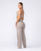 Muscle Nation Leggings Cloud Straight Leg Leggings - Brown Marl
