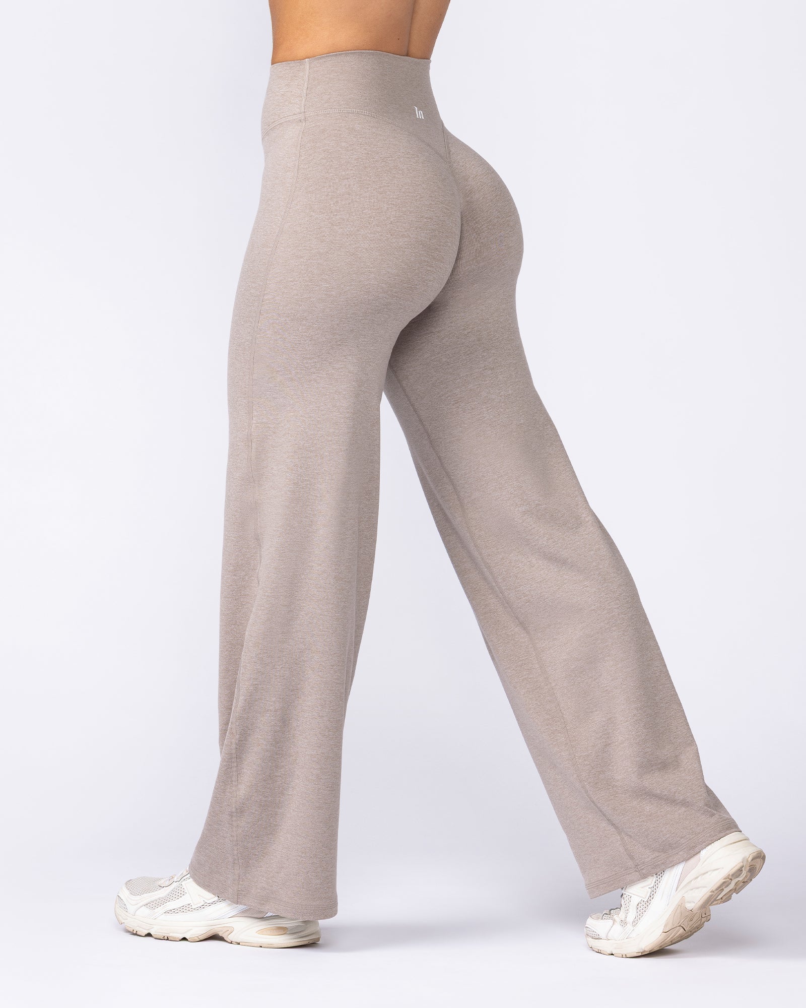 Muscle Nation Leggings Cloud Straight Leg Leggings Regular - Brown Marl