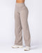 Muscle Nation Leggings Cloud Straight Leg Leggings Short - Brown Marl