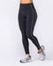 Muscle Nation Leggings Haze High Rise Ankle Length Leggings - Black