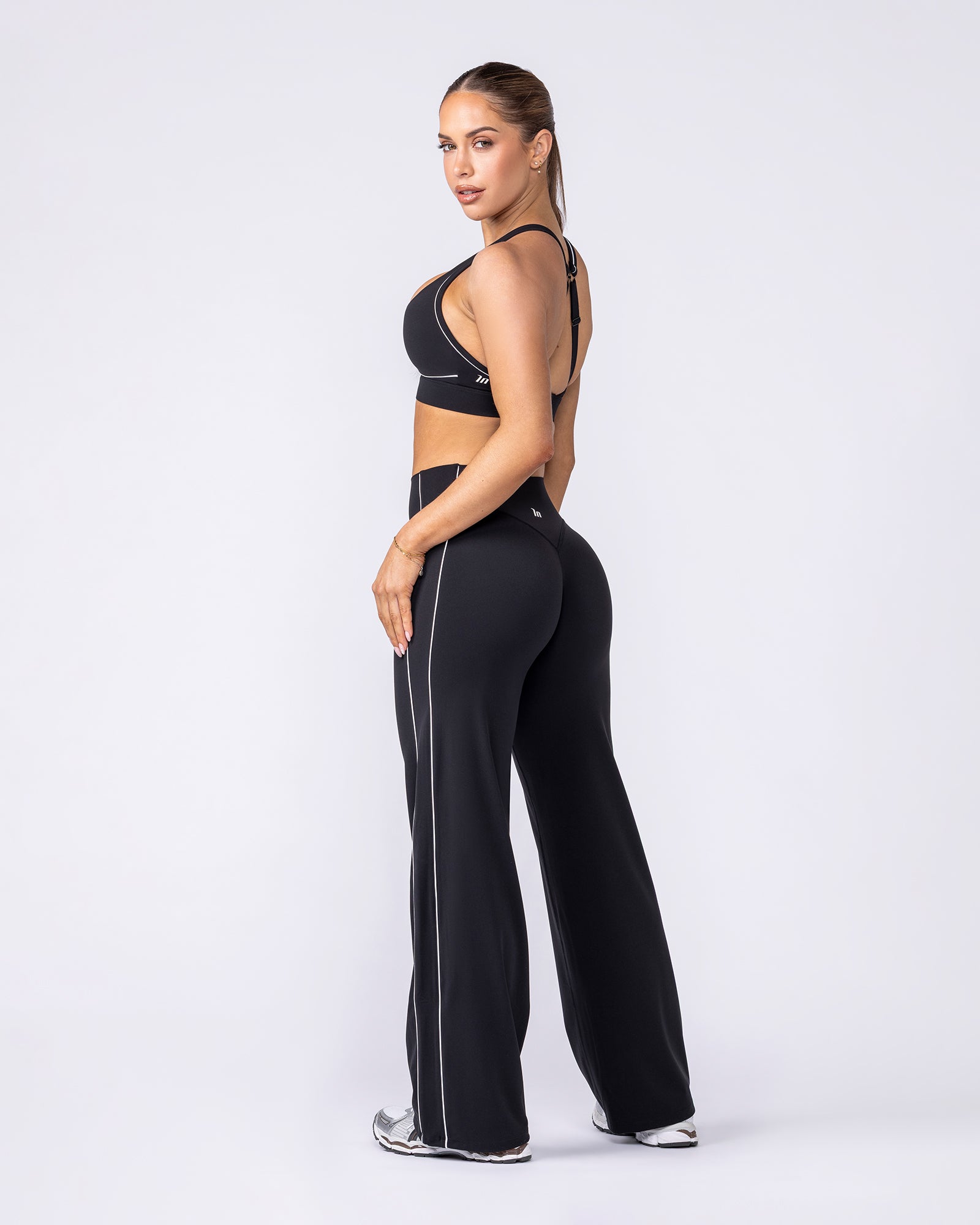 Muscle Nation Leggings Haze Straight Leg Leggings Regular - Black