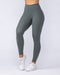 Muscle Nation Leggings Liberty High Rise Ankle Length Leggings - Pine