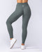 Muscle Nation Leggings Liberty High Rise Ankle Length Leggings - Pine