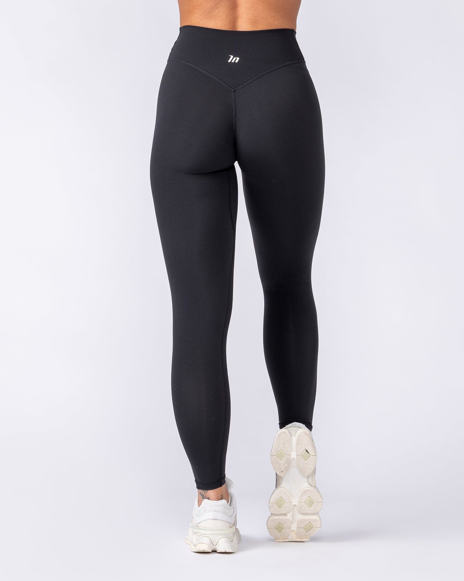 Muscle Nation Leggings Liberty Wrap Ankle Length Leggings - Black