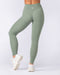 Muscle Nation Leggings Liberty Wrap Ankle Length Leggings - Muted Khaki