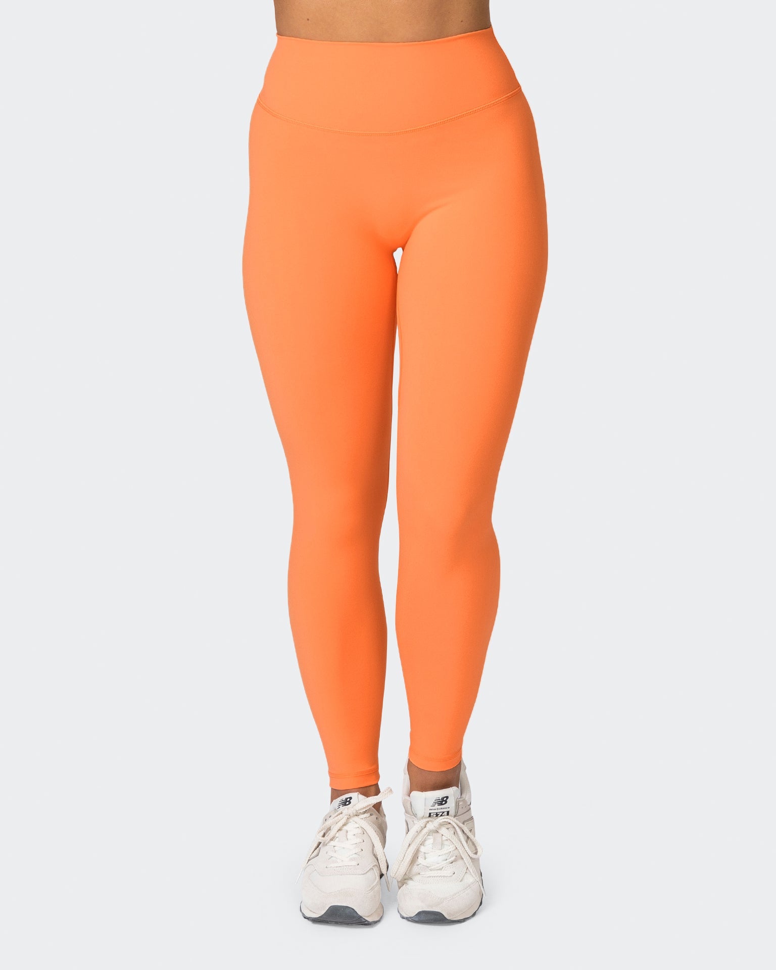 Muscle Nation Leggings Liberty Zero Rise Ankle Length Leggings - Papaya