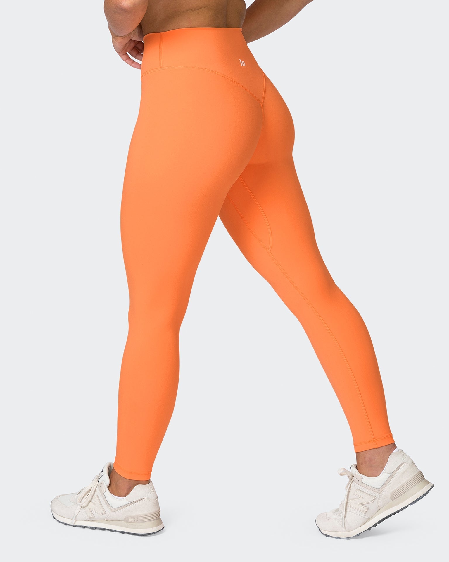 Muscle Nation Leggings Liberty Zero Rise Ankle Length Leggings - Papaya