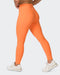Muscle Nation Leggings Liberty Zero Rise Ankle Length Leggings - Papaya