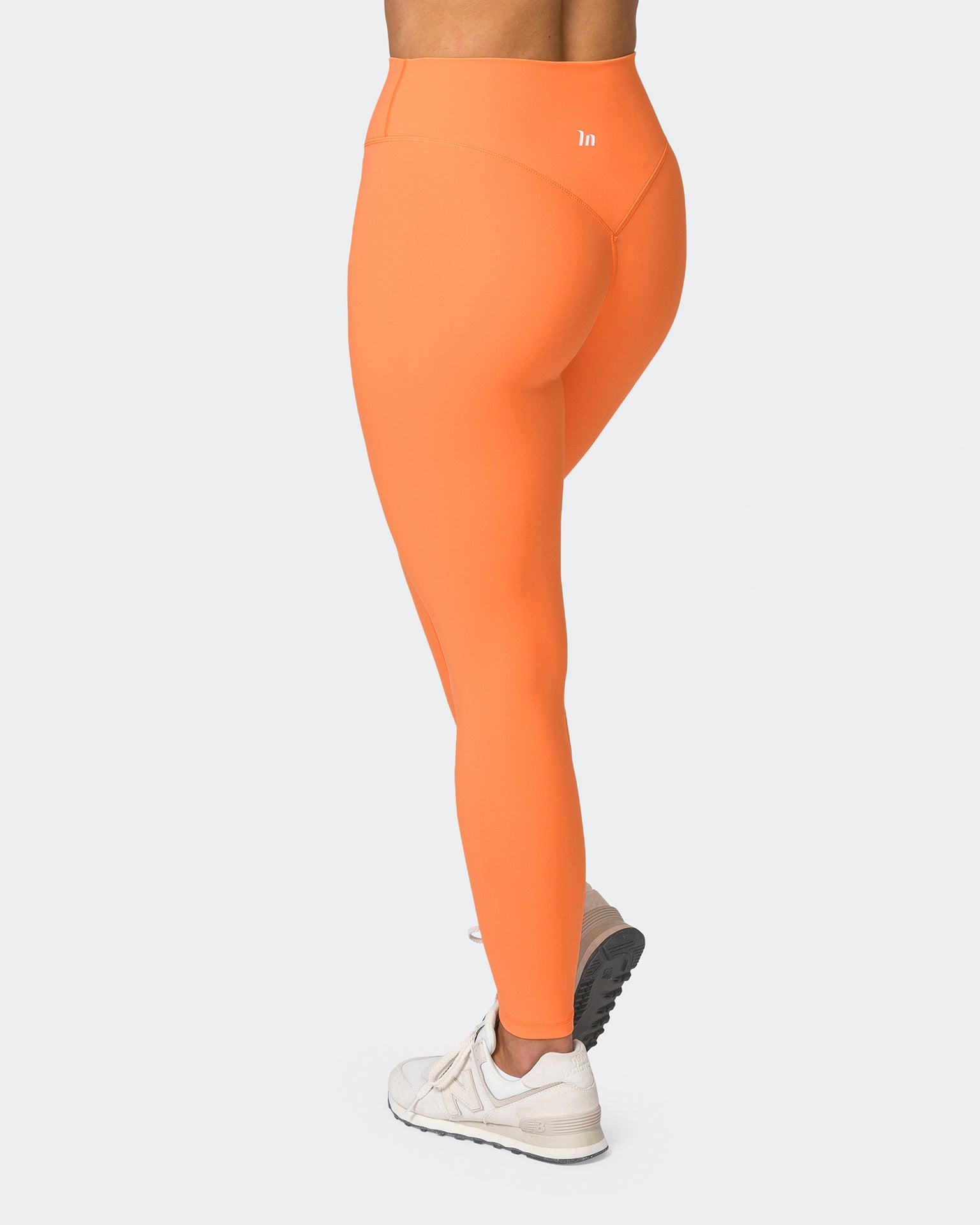 Muscle Nation Leggings Liberty Zero Rise Ankle Length Leggings - Papaya