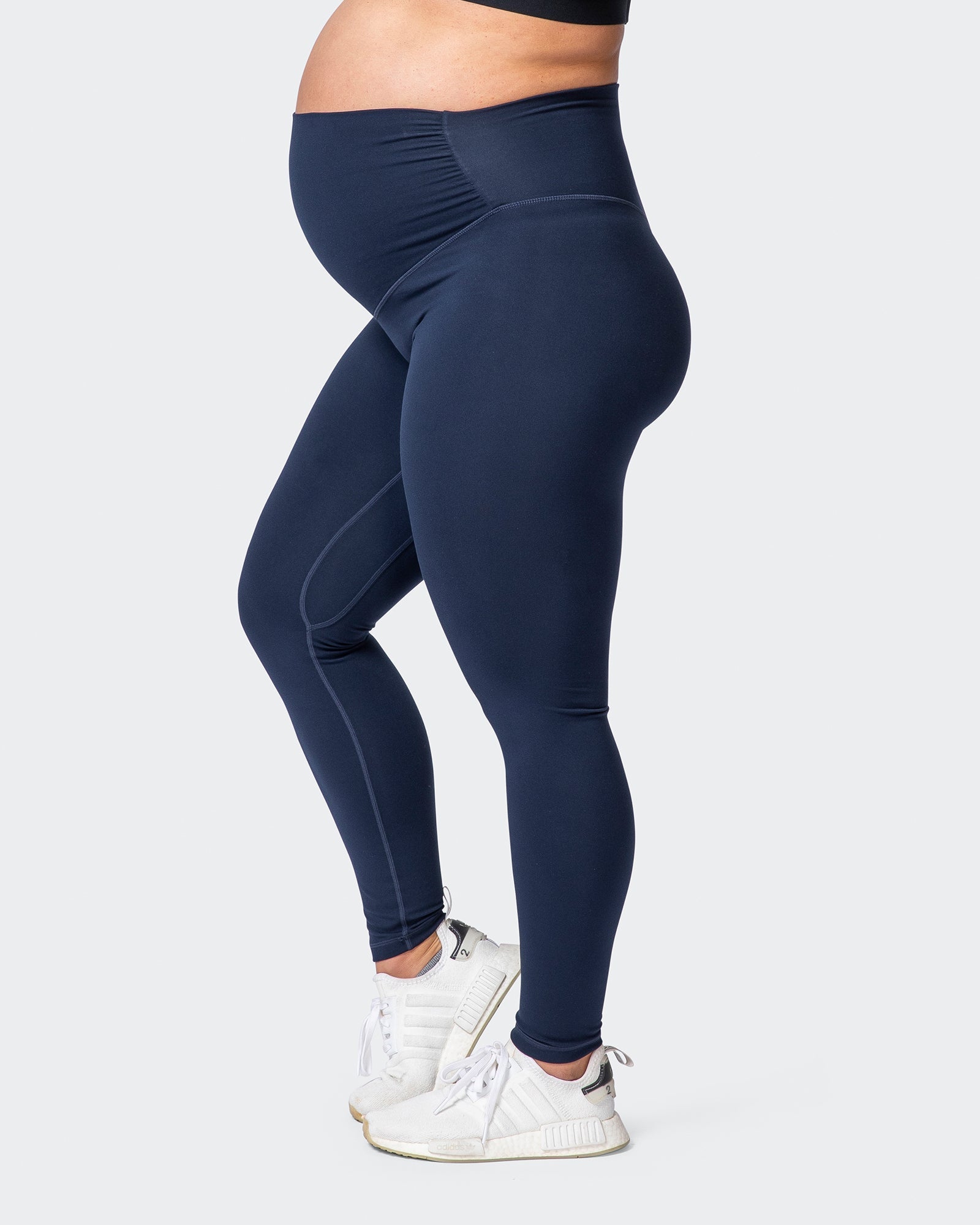 Muscle Nation Leggings Maternity Everyday Leggings - Navy