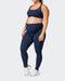 Muscle Nation Leggings Maternity Everyday Leggings - Navy