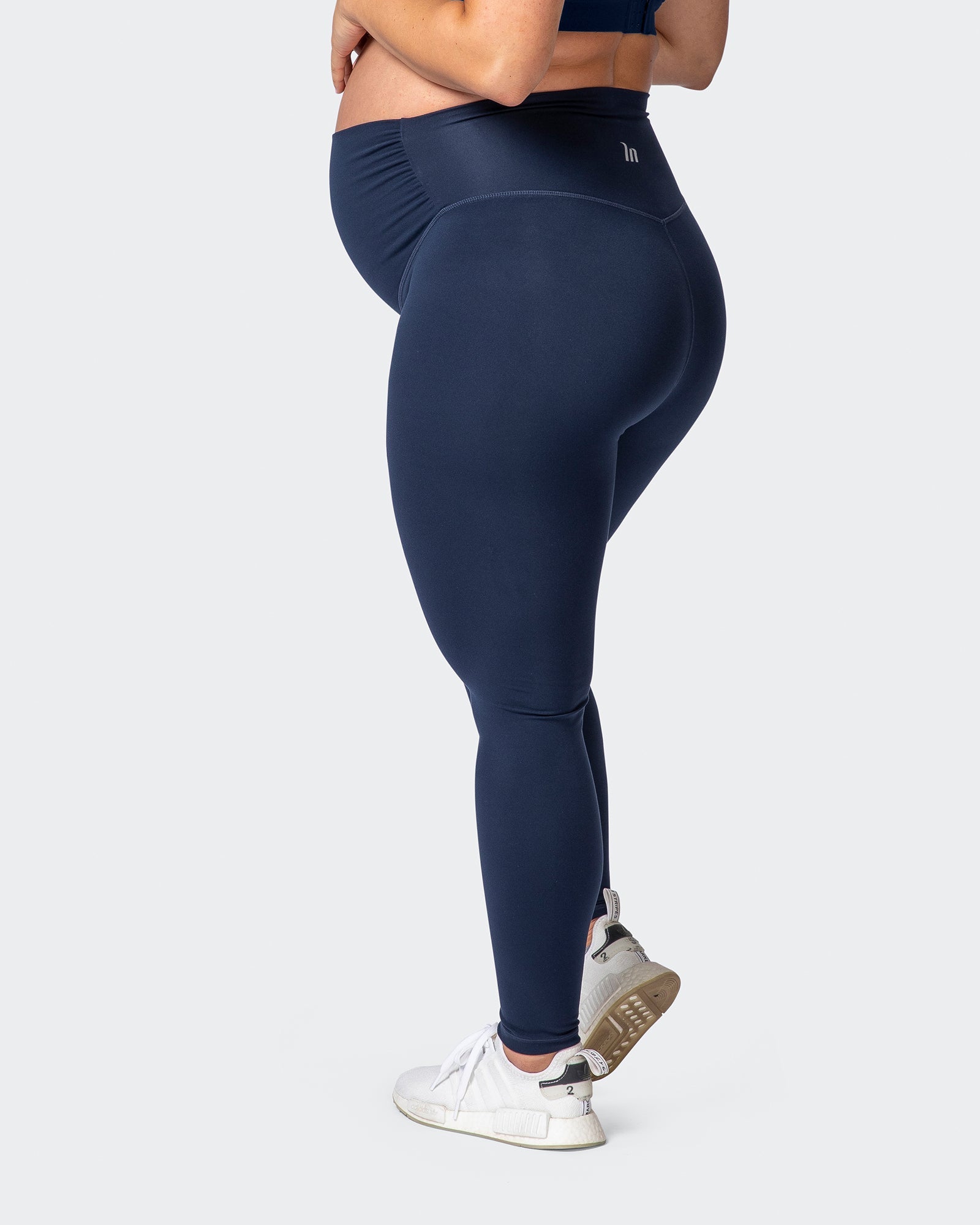 Muscle Nation Leggings Maternity Everyday Leggings - Navy