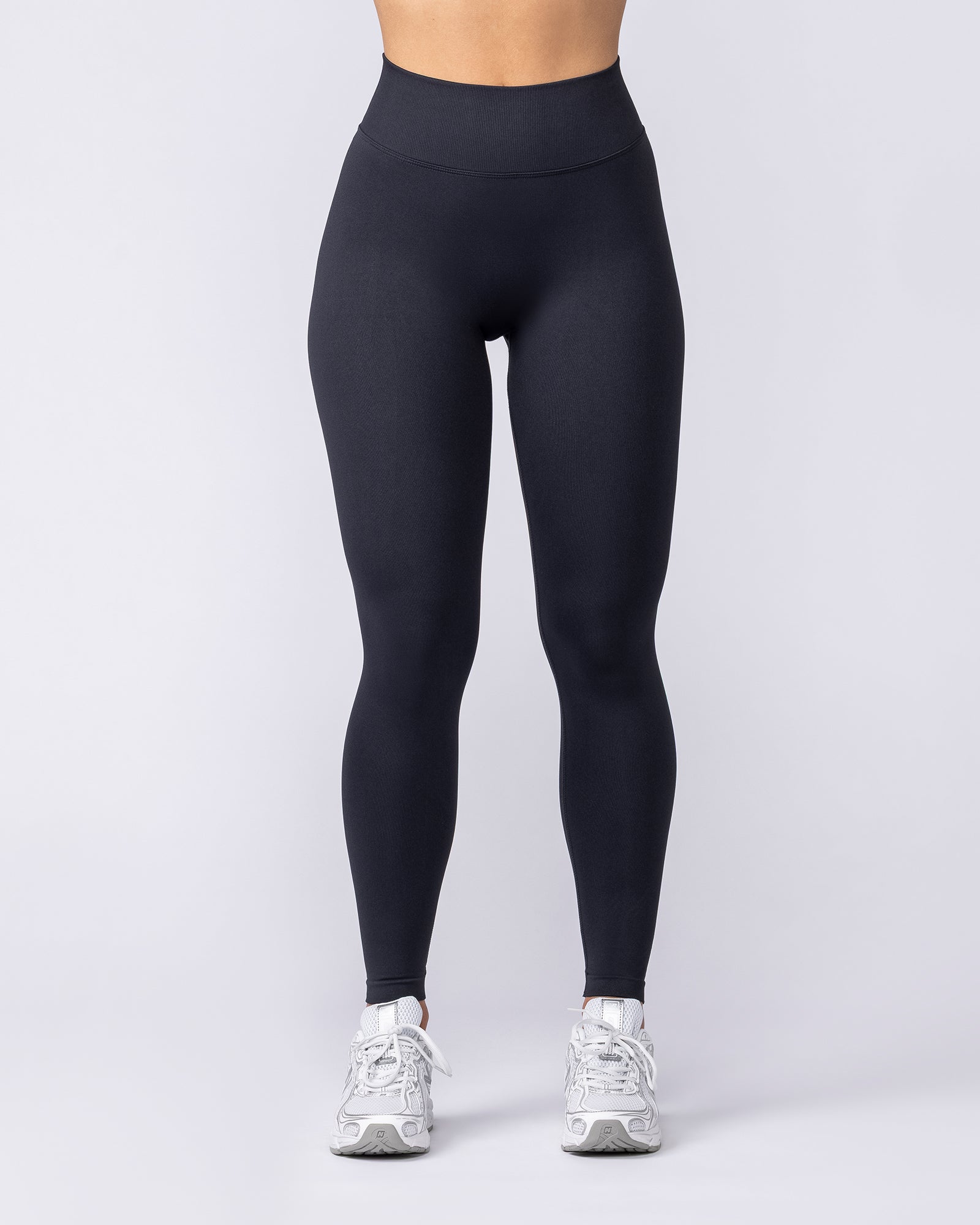 Muscle Nation Leggings Revealed Seamless Ankle Length Leggings - Black