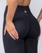 Muscle Nation Leggings Revealed Seamless Ankle Length Leggings - Black