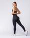 Muscle Nation Leggings Revealed Seamless Ankle Length Leggings - Black