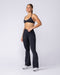 Muscle Nation Leggings Revealed Seamless Flare Leggings Regular - Black