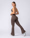 Muscle Nation Leggings Revealed Seamless Flare Leggings Regular - Hot Chocolate