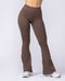 Muscle Nation Leggings Revealed Seamless Flare Leggings Regular - Hot Chocolate