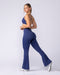 Muscle Nation Leggings Revealed Seamless Flare Leggings Regular - Navy