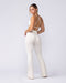 Muscle Nation Leggings Revealed Seamless Flare Leggings Regular - Travertine