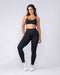 Muscle Nation Leggings Sculpt Seamless Ankle Length Leggings - Black