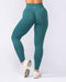 Muscle Nation Leggings Sculpt Seamless Ankle Length Leggings - Dark Jade