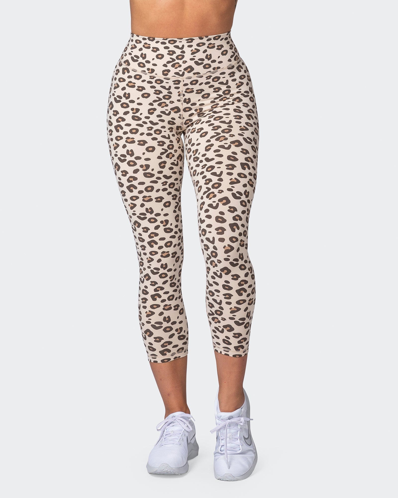 Muscle Nation Leggings Signature Scrunch 7/8 Leggings - Cheetah Print