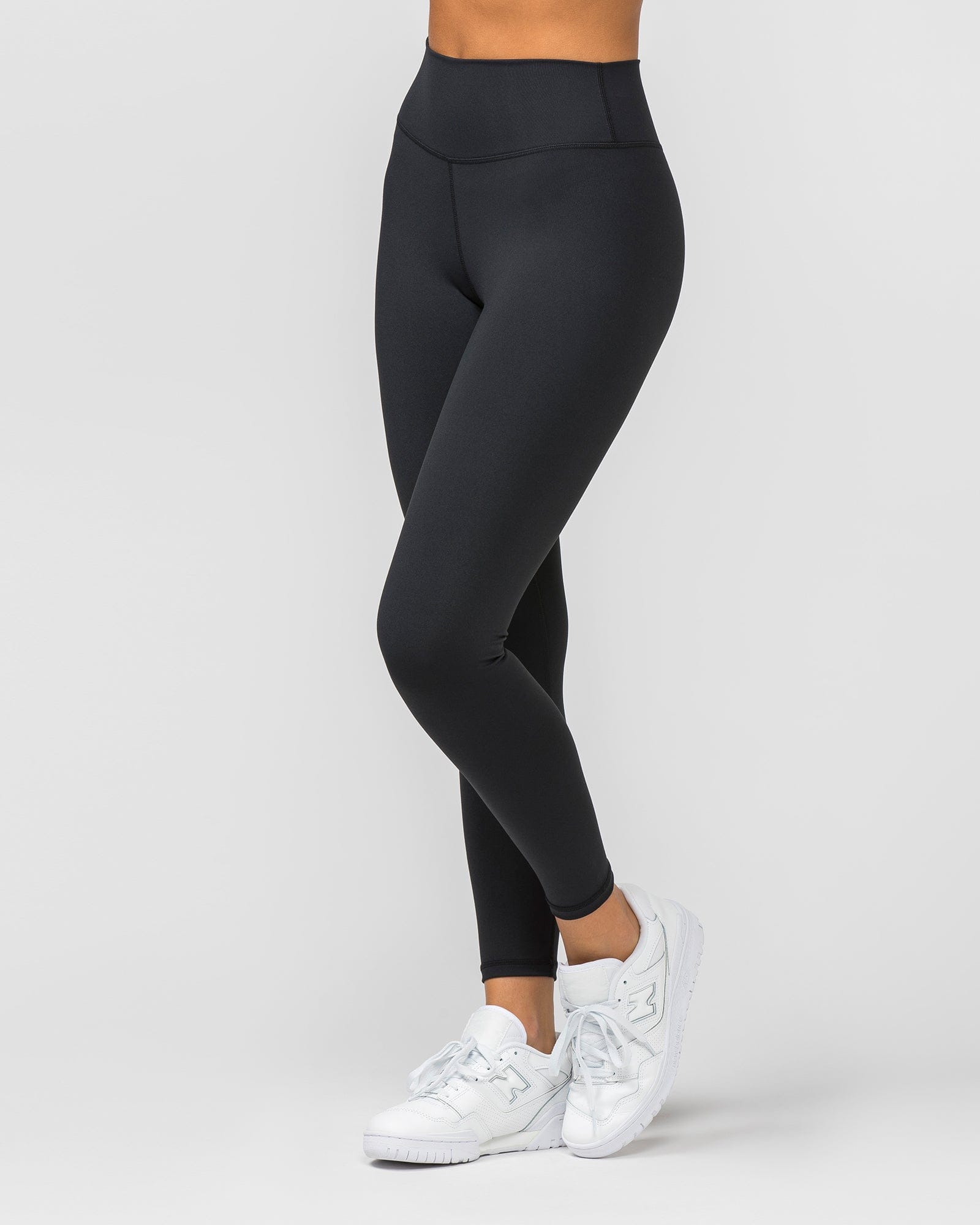 Muscle Nation Leggings Signature Scrunch Ankle Length Leggings - Black