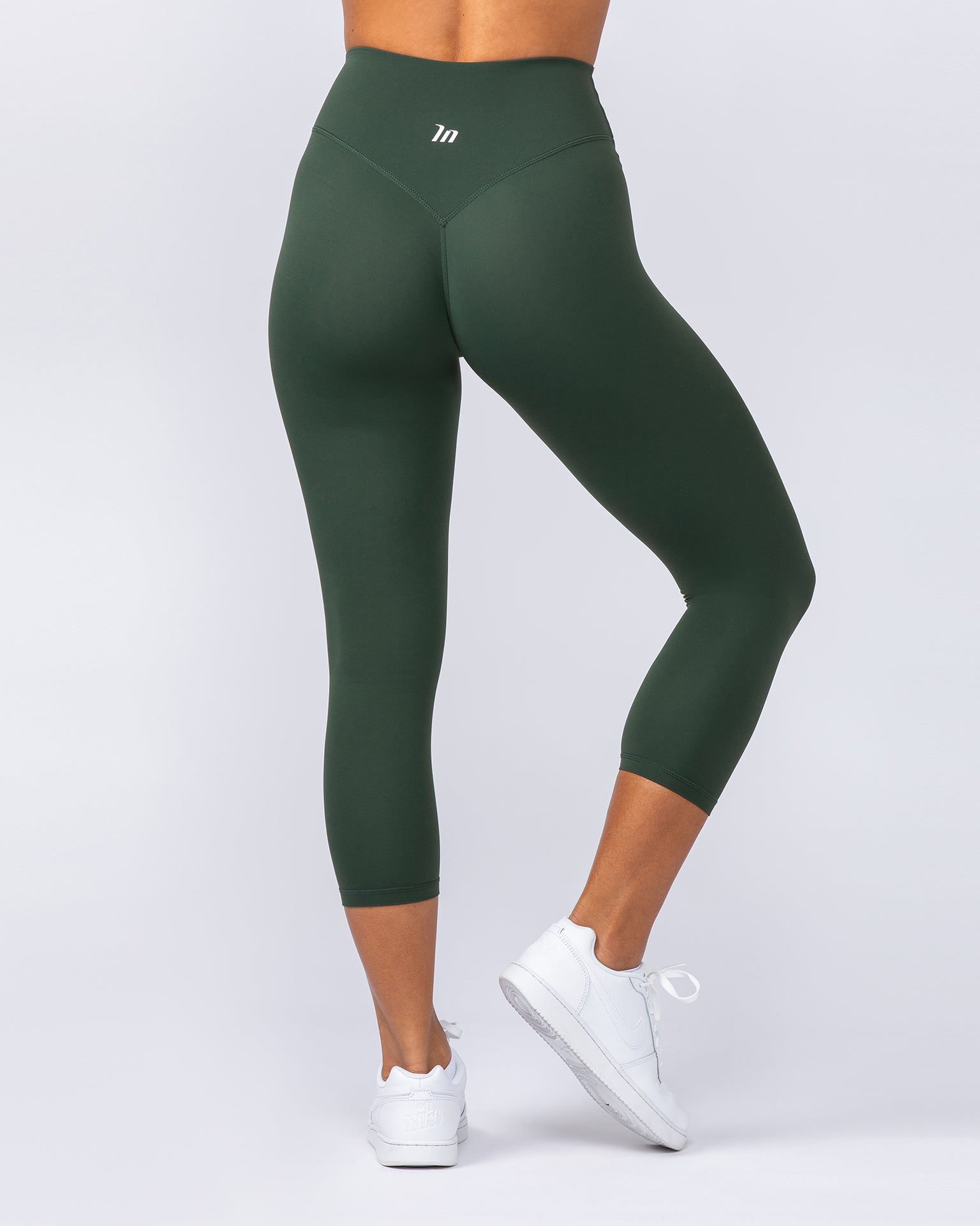 Muscle Nation Leggings Ultra Aura 7/8 Leggings - Dark Olive