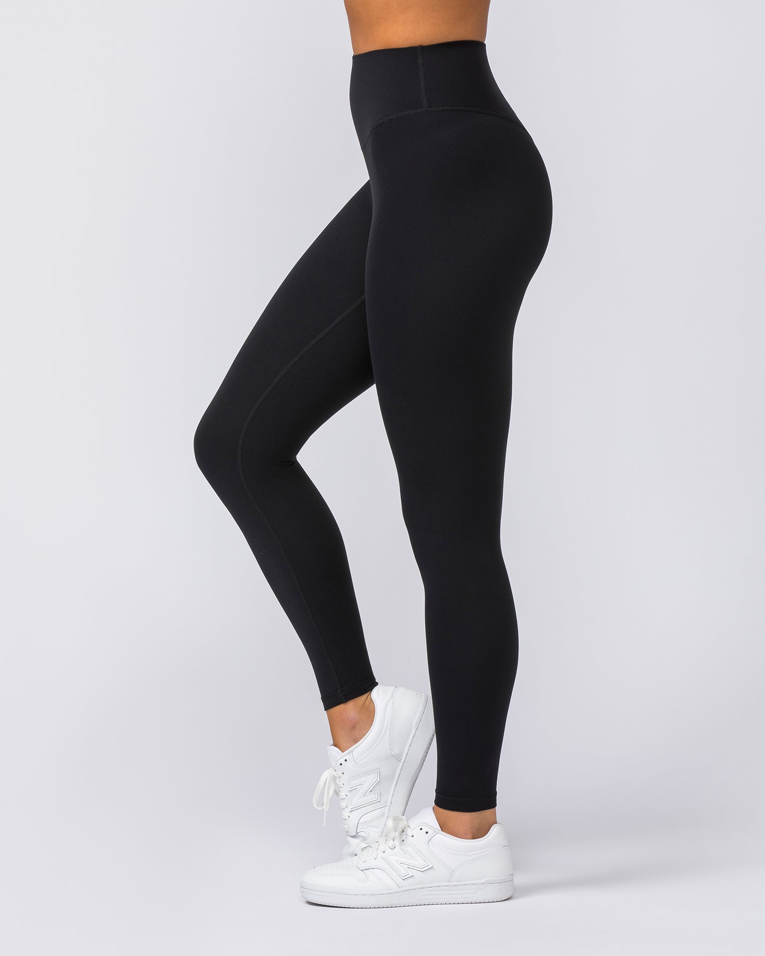 Muscle Nation Leggings Ultra Aura Ankle Length Leggings - Black