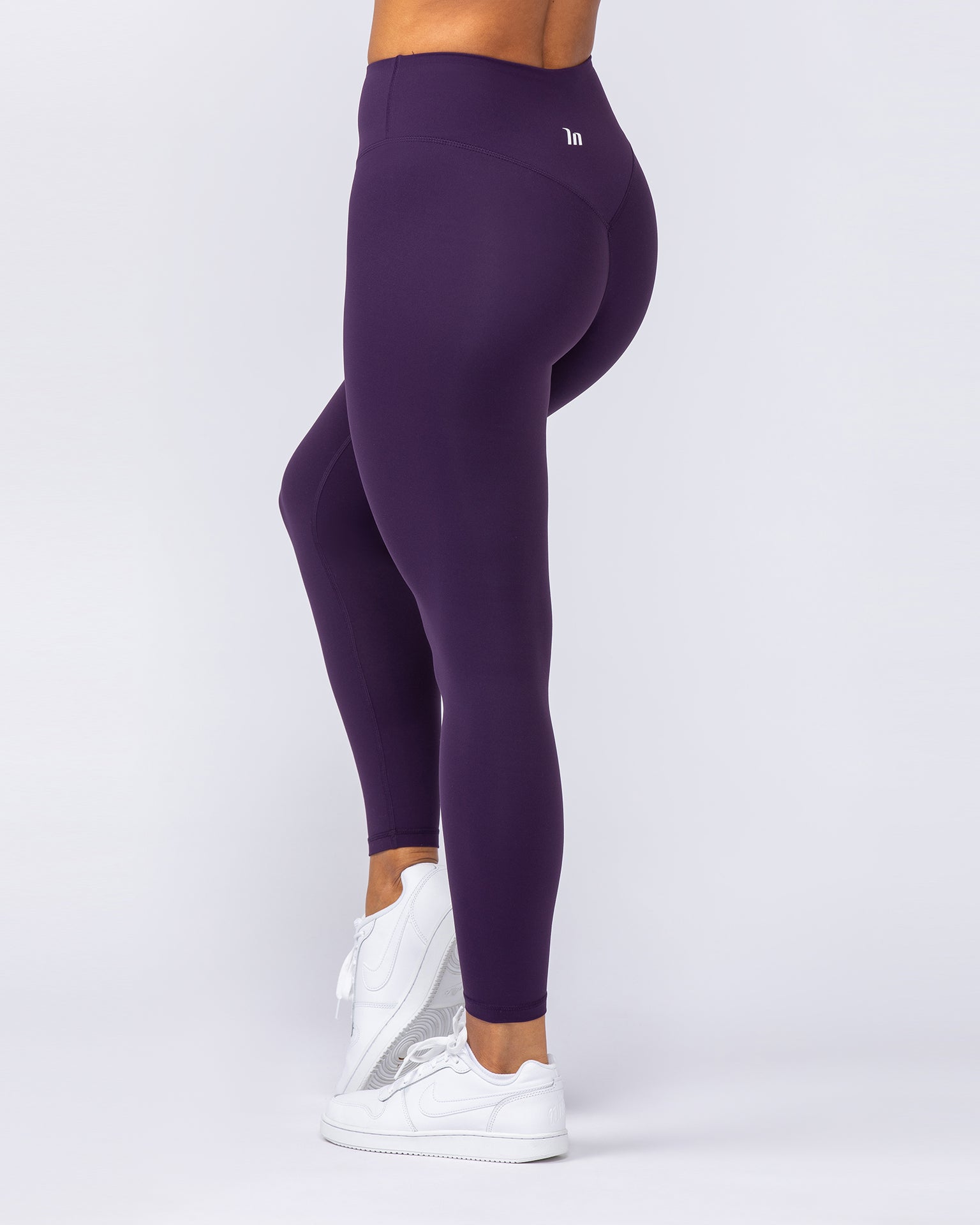 Muscle Nation Leggings Ultra Aura Ankle Length Leggings - Dark Purple