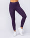 Muscle Nation Leggings Ultra Aura Ankle Length Leggings - Dark Purple
