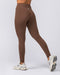 Muscle Nation Leggings Ultra Aura Ankle Length Leggings - Fudge